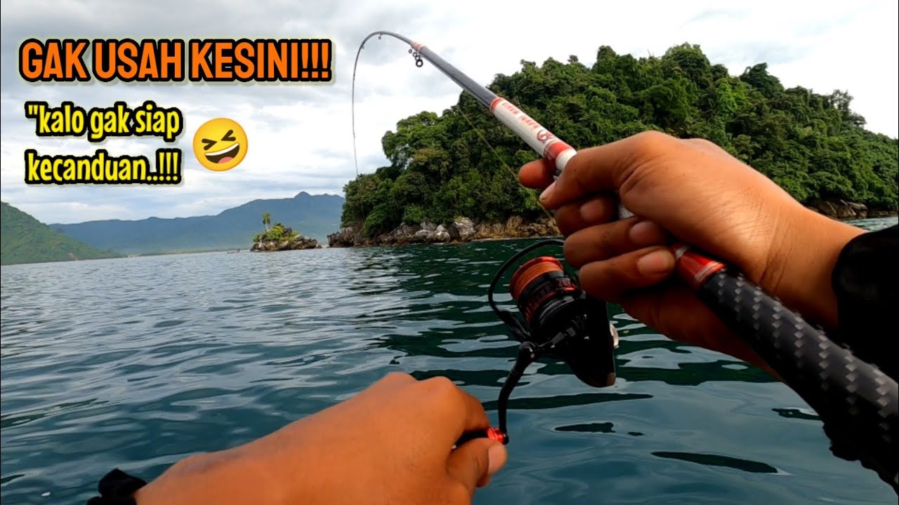 JANGAN COBA-COBA KE SPOT INI KALO GAK SIAP KECANDUAN || NAHOL MANIA libur mancing ikan red devil