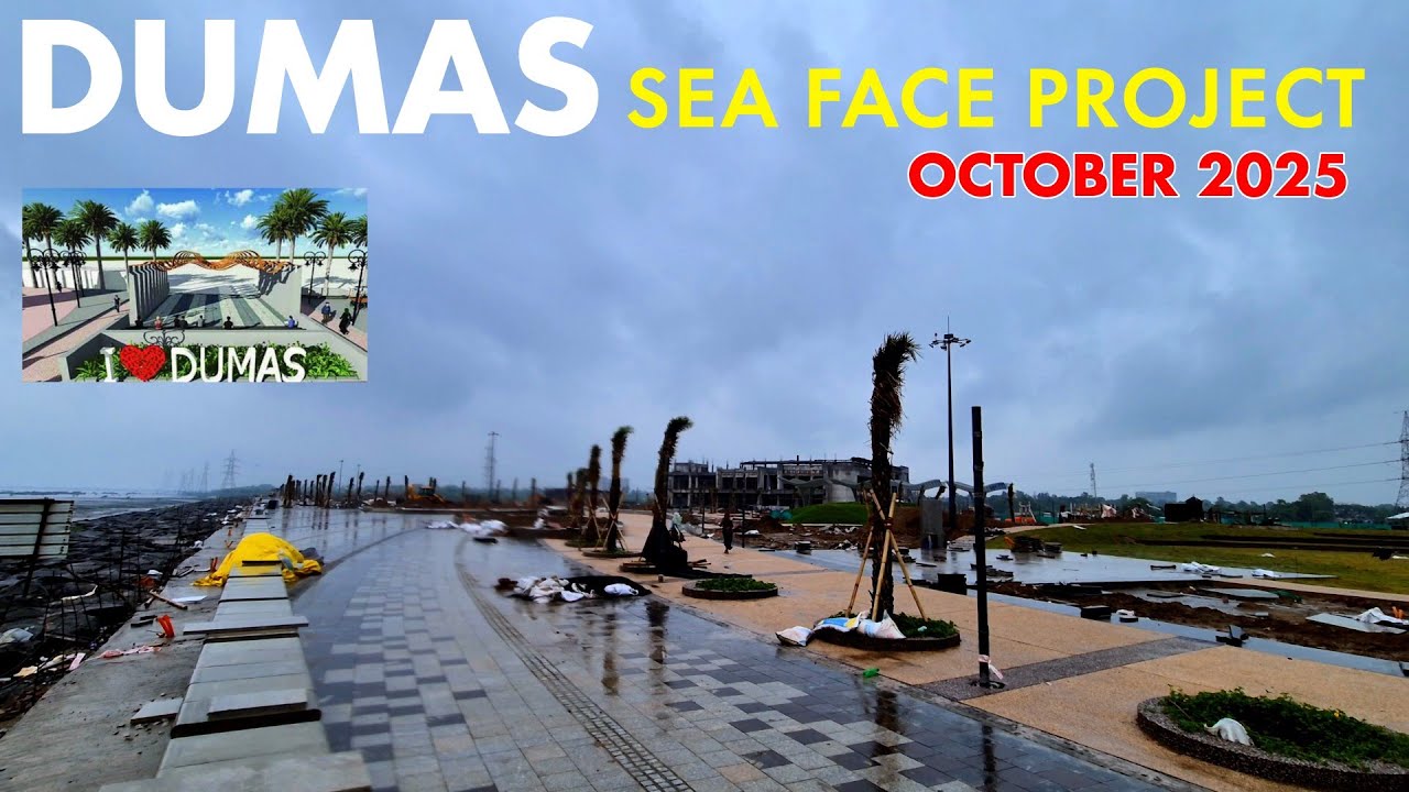 Dumas Sea Face Development Update October 2025 | Surat Gujarat 