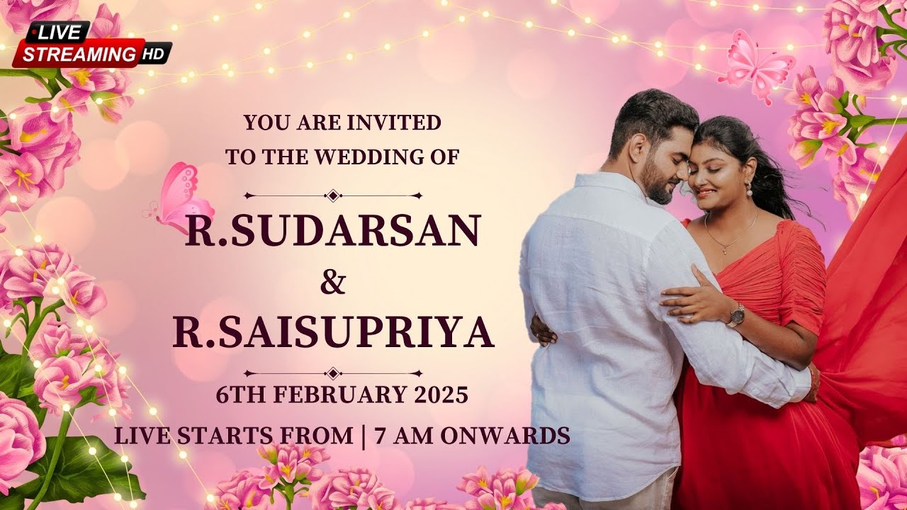 Wedding Of R.Sudarsan & R.Saisupriya