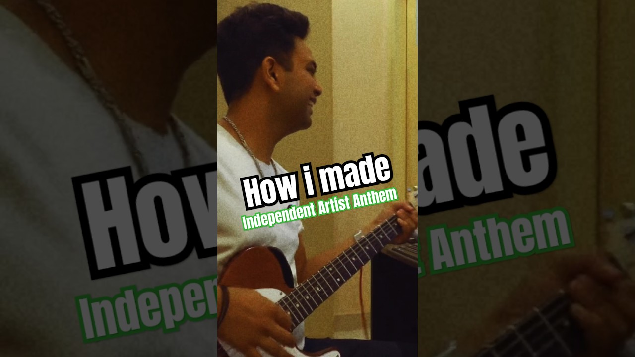 Go Behind the scenes of Independent Artist Anthem #bts #independentmusic #independentartistanthem