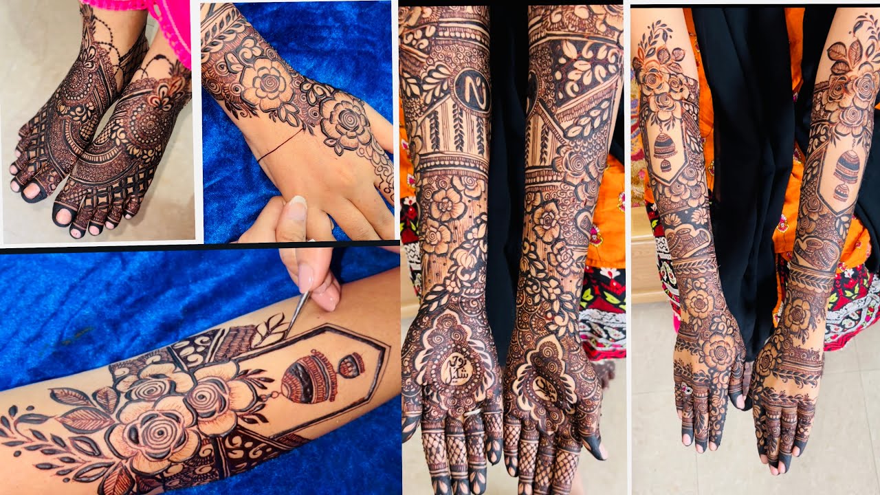 Intricate Bridal Henna | Bridal Mehndi Design | IFRAH'S MEHNDI DESIGN