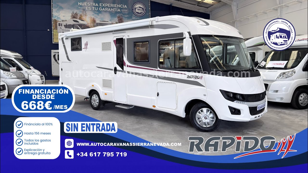 V26/03 AUTOCARAVANA INTEGRAL RAPIDO 896DF