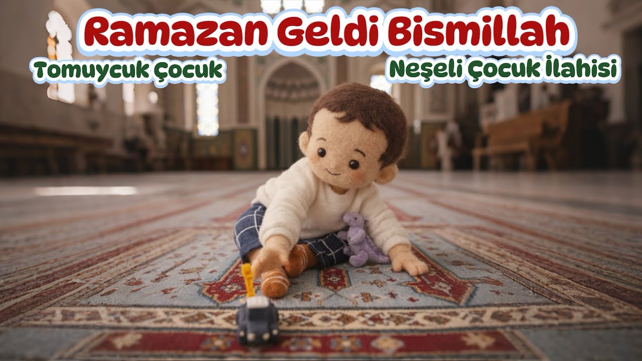 Ramazan Geldi Bismillah 🕌 | Çocuklar İçin Ramazan İlahisi | Tomurcuk Çocuk