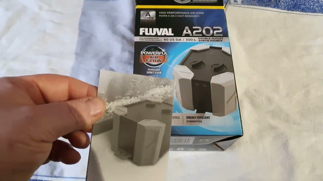 Обзор воздушного насоса Fluval Aquarium Air Pump A202