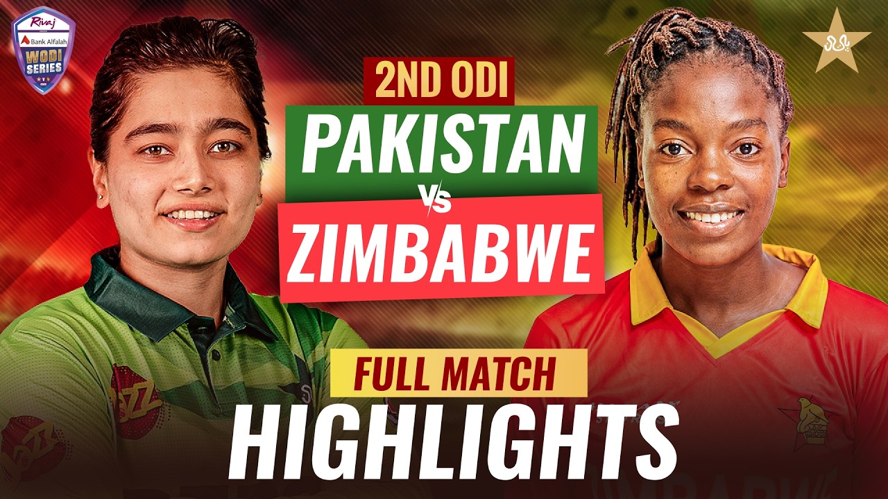 Full Highlights | Pakistan Women vs Zimbabwe Women | Match 02 | ODI Series 2026 | M9H1K