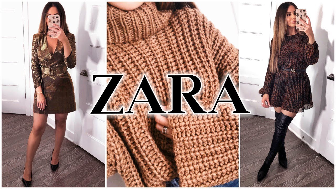 HOLIDAY OUTFITS FROM ZARA | TRY-ON HAUL 🌟