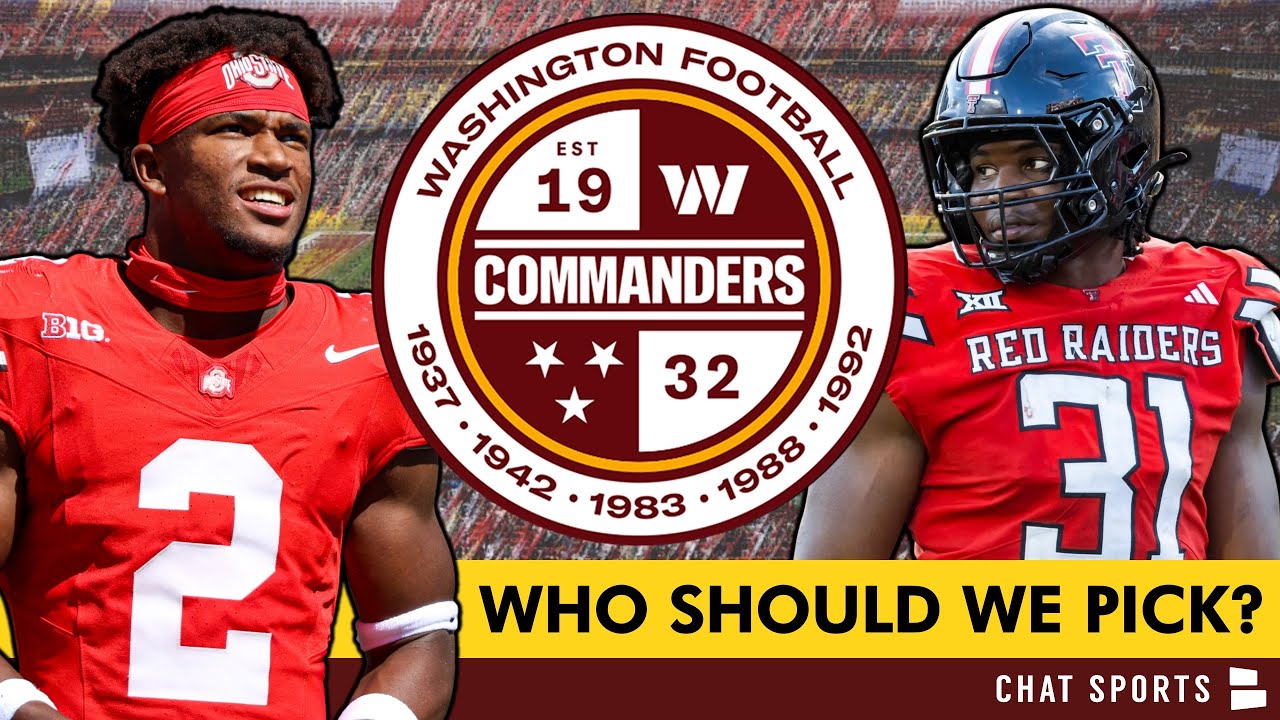 Commanders Rumors: Draft David Bailey Or Caleb Downs In Round 1 This Year? + Re-Sign Deebo Samuel?