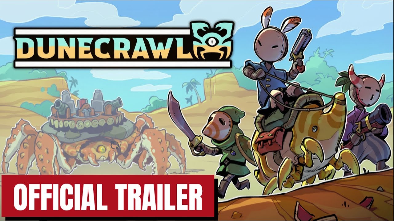 DuneCrawl Official Release Trailer - Giant Mech Crab Action RPG | Alientrap