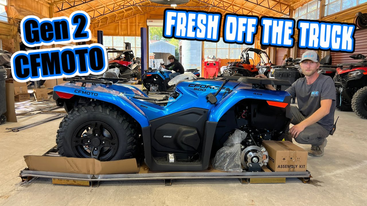 GEN 2 CFMOTO CFORCE 500 Assembly Plus Design Features & Build Quality