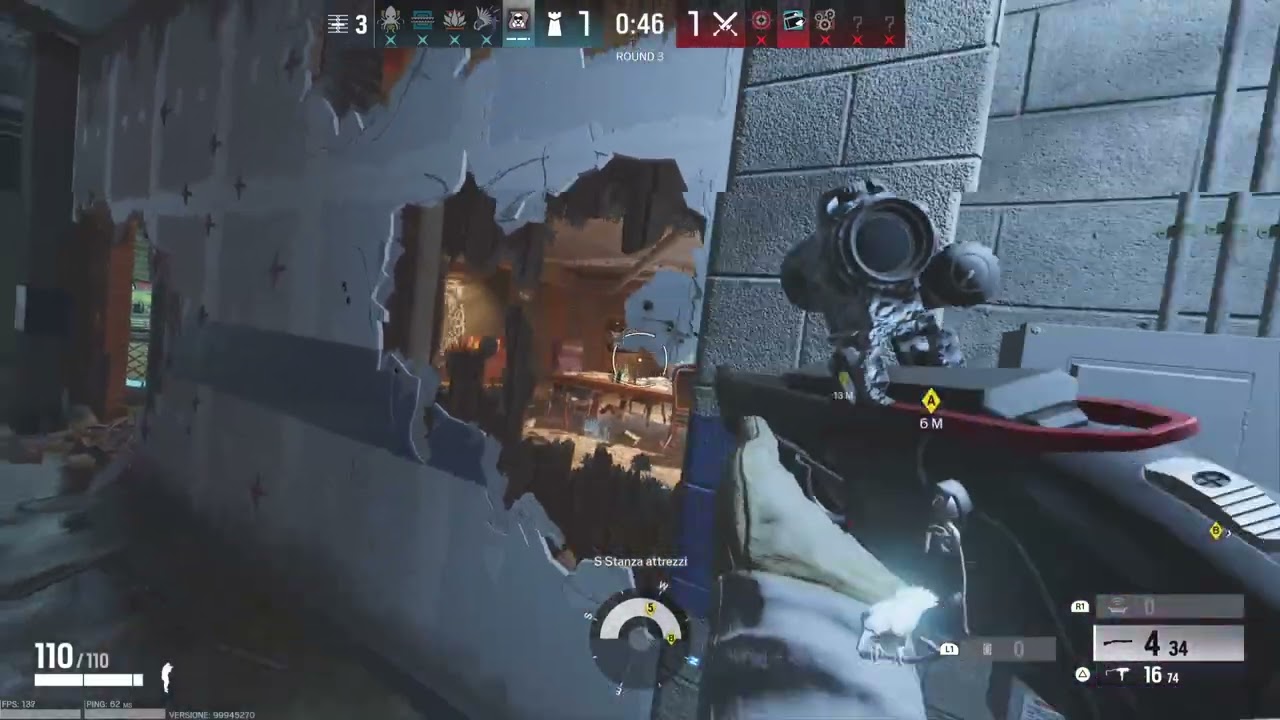 1vs5 Mute 🌚- RainbowSixSiege #2