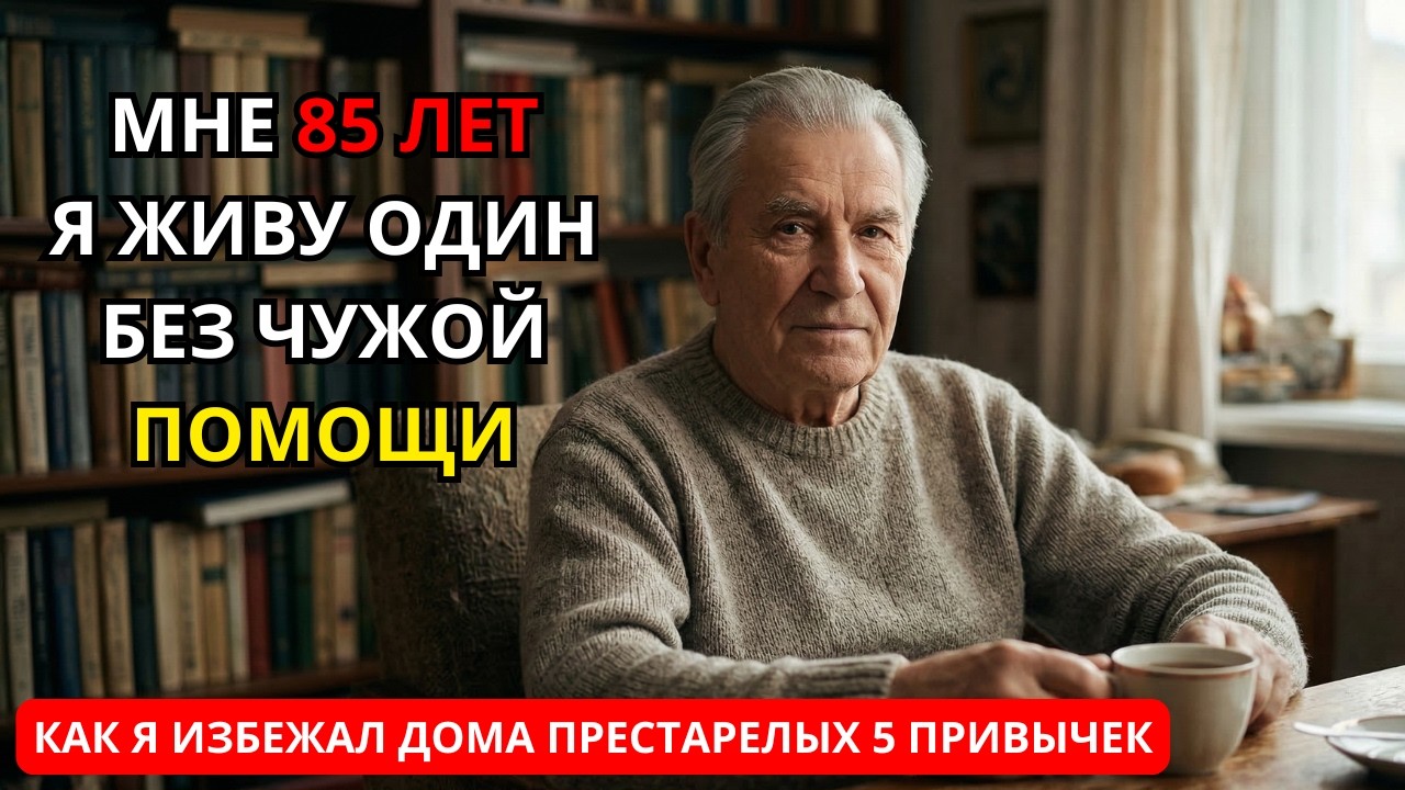 5 вещей, которые я делал всю жизнь. Теперь мне 85, и я живу один