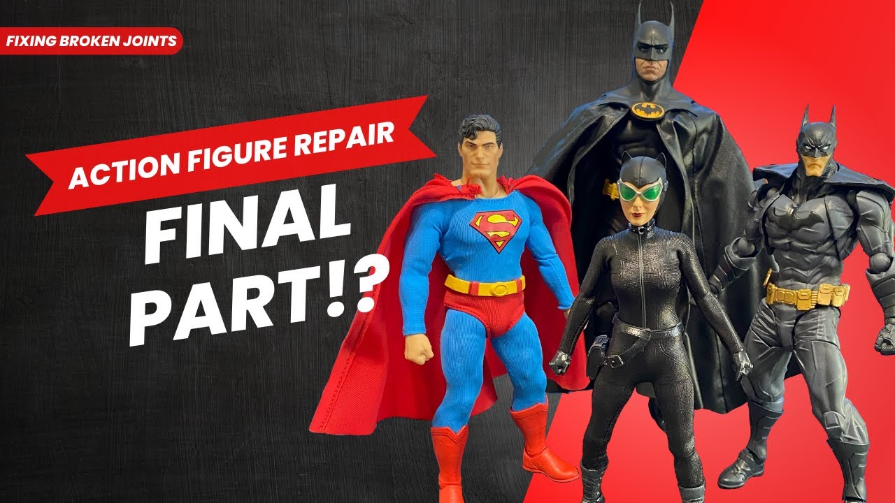 How to Fix Broken Joints on Action Figures (Action Figure Repair)