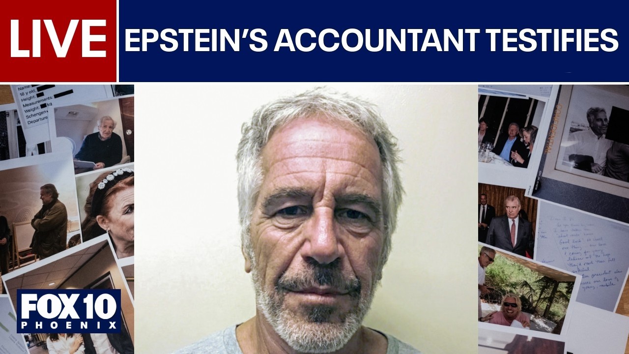 🔴LIVE STAKEOUT: House Oversight Committee to depose Jeffrey Epstein's accountant | FOX 10 Phoenix