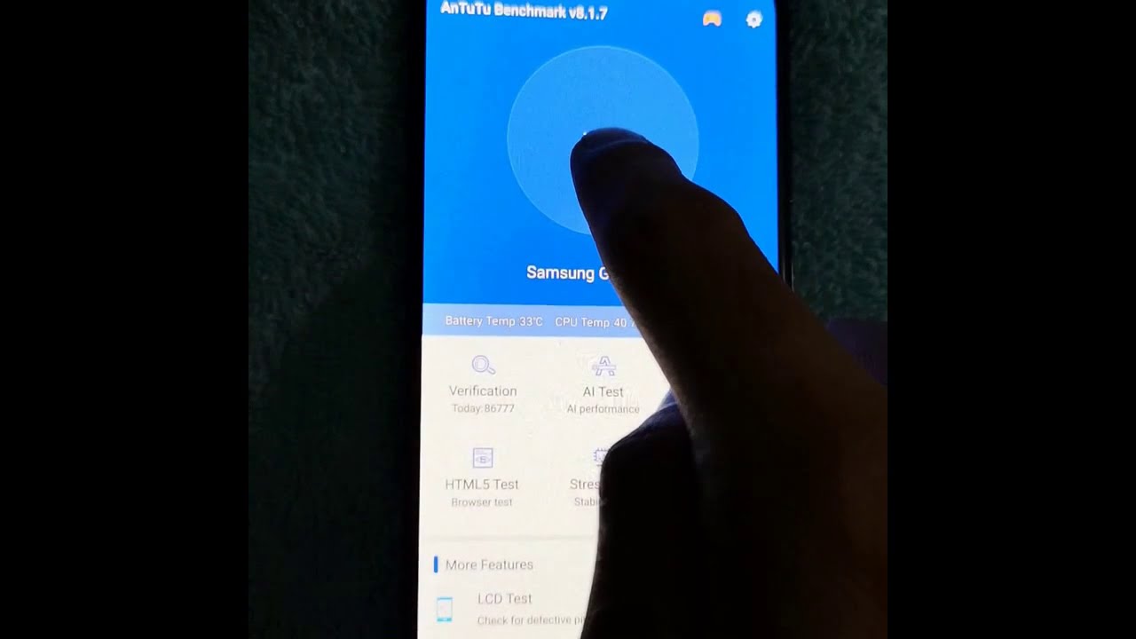 Samsung A70 Antutu Benchmark 2020 update