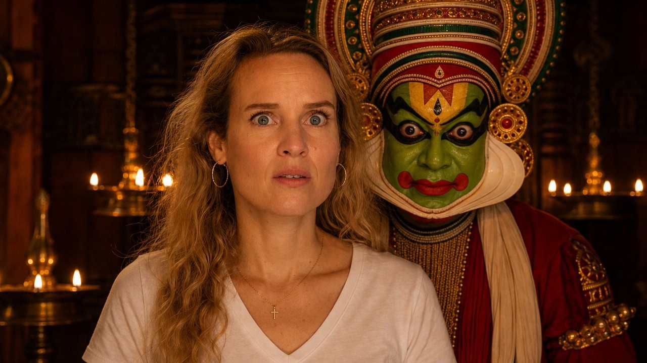 KATHAKALI – Where Gods and Demons Come Alive! (South India) 🇮🇳