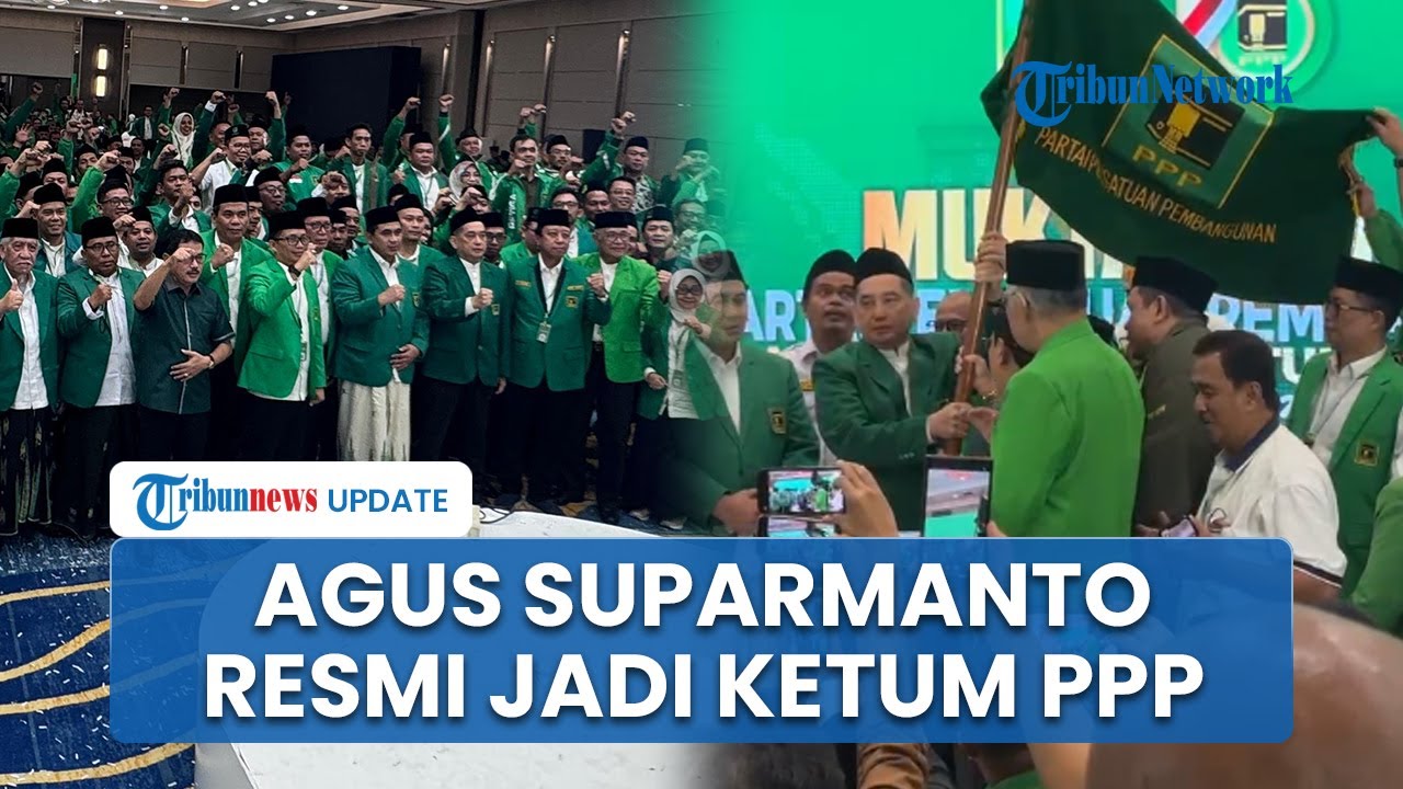 Agus Suparmanto Resmi Terpilih Jadi Ketua Umum PPP, Klaim Kemenangan Sepihak Mardiono Terbantahkan