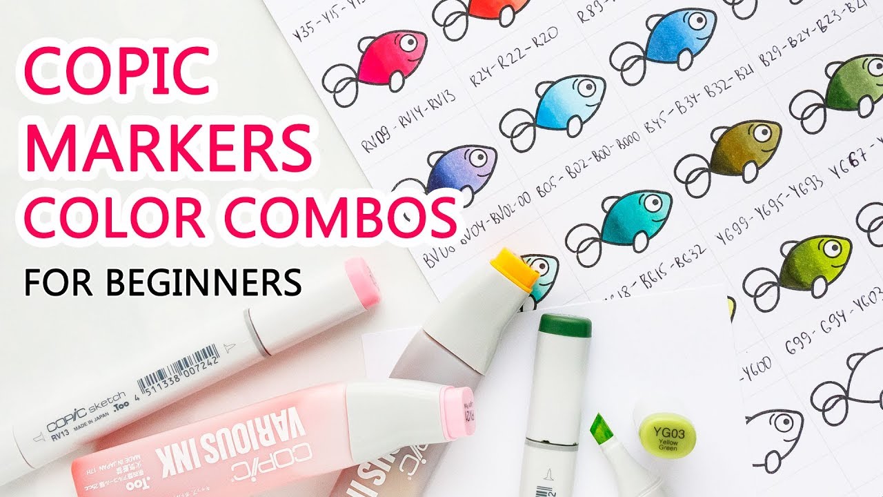 Copic Markers Color Combos for Beginners