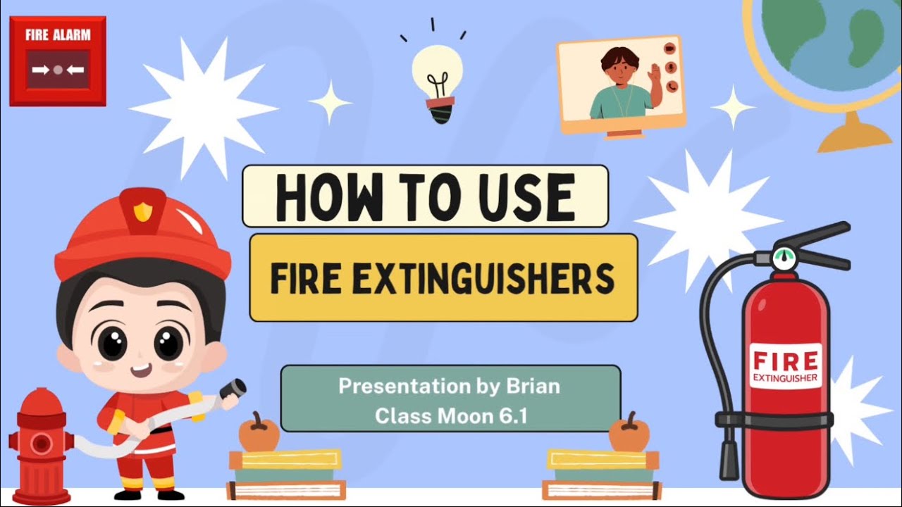 How to use fire extinguishers