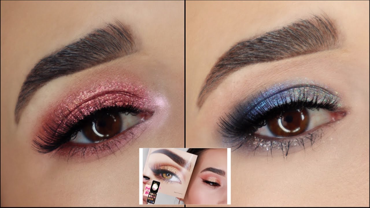 Recreating Pamphlet Makeup Looks! | Too Faced Pretty Rich Palette