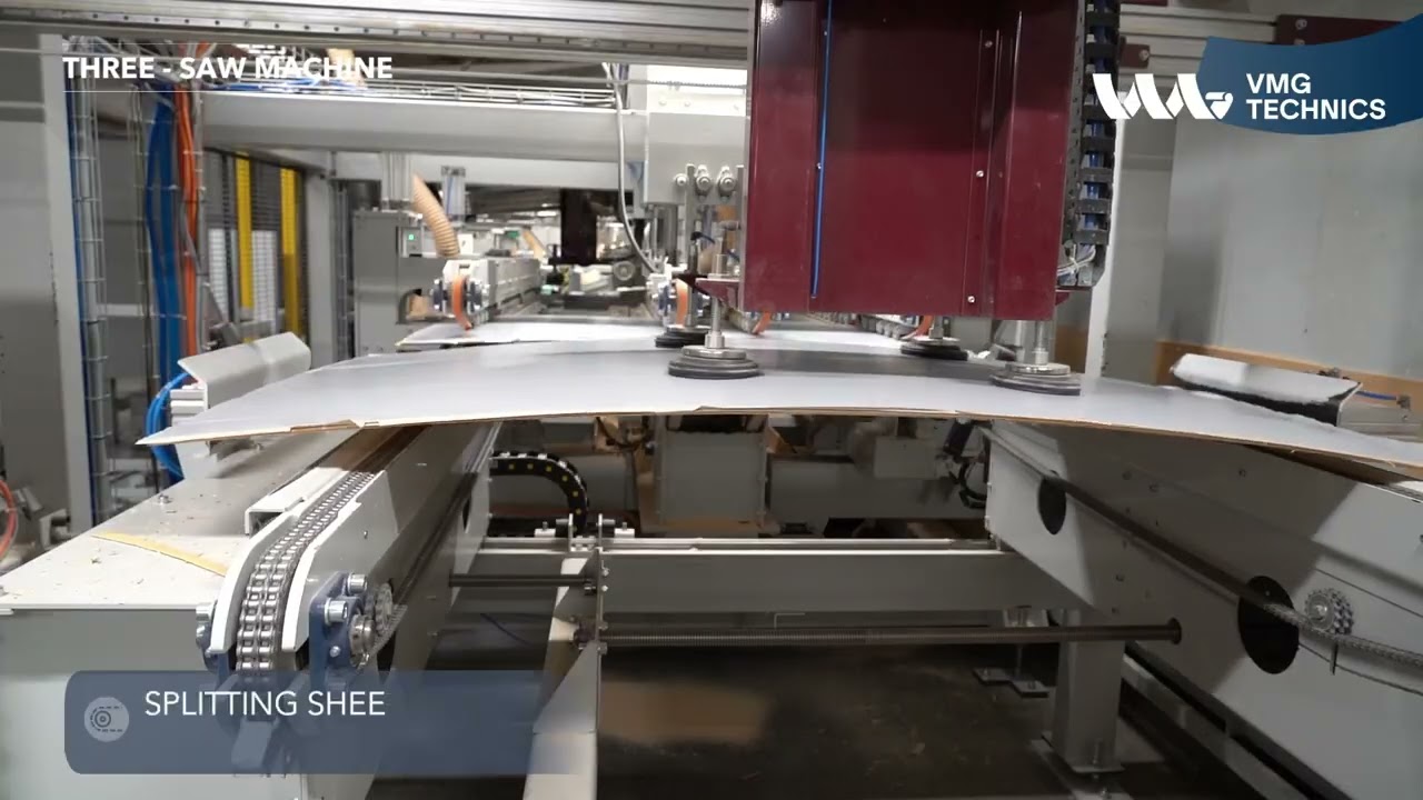 Three-Saw Machine | High-Efficiency Cutting Solutions for Precision Manufacturing | VMG TECHNICS