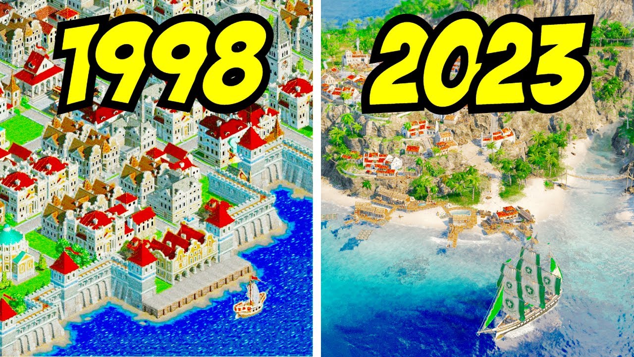 Evolution of Anno Games 1998-2023