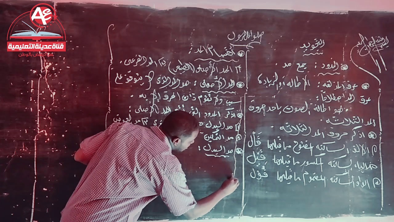 لطلاب الشهادة السودانية -التجويد - المدود - المد الطبيعي