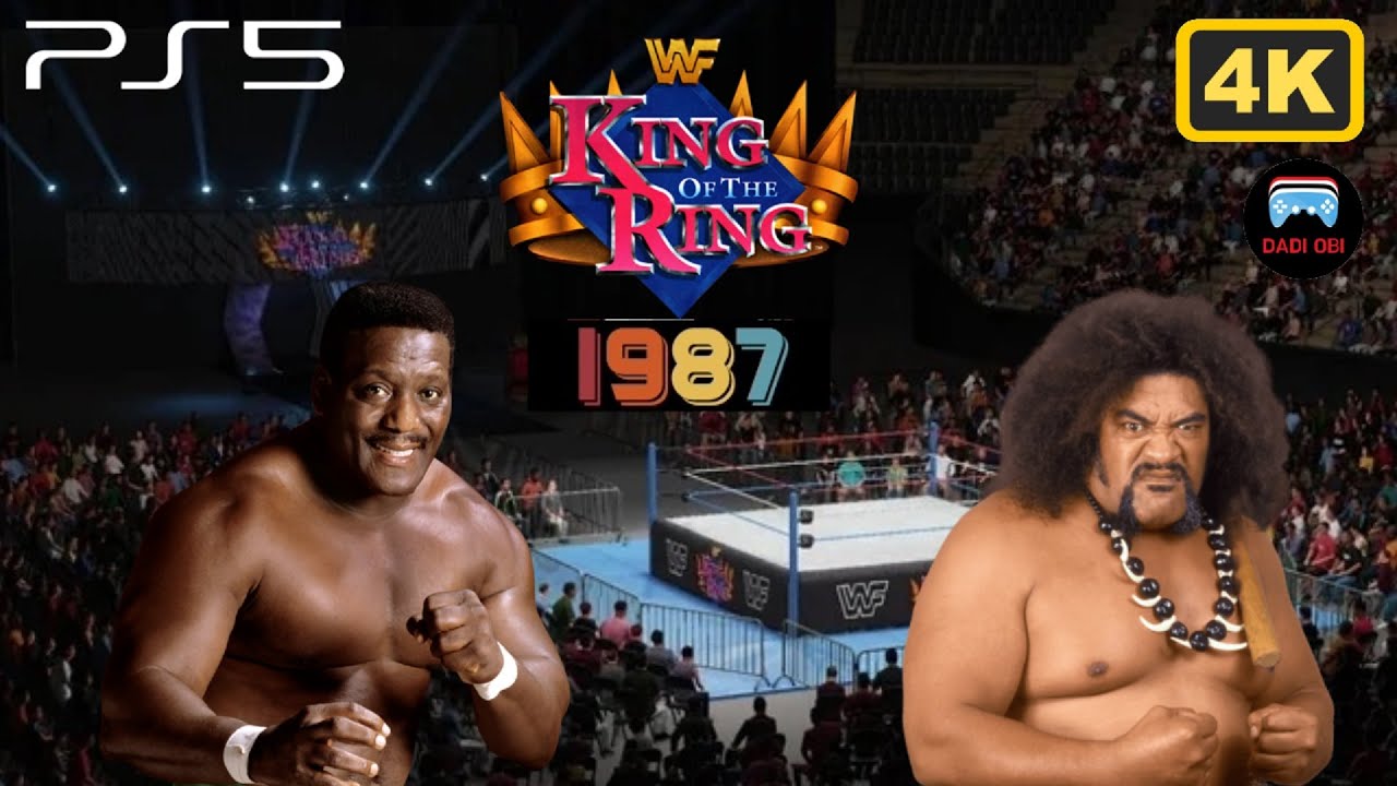S.D. Jones vs Sika - King of the Ring 1987 First Round /WWE 2K25 / PS5