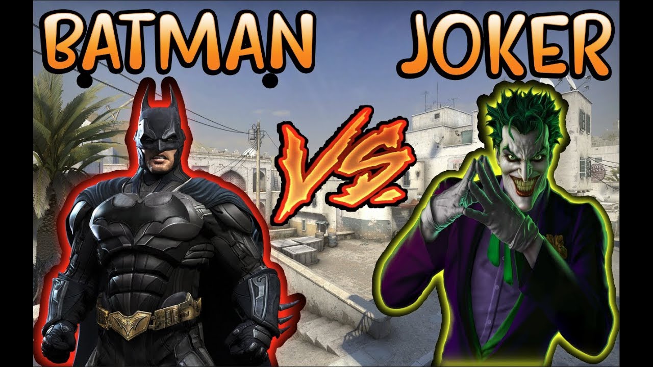 BATMAN VS JOKER EFSANE!! Süper Kahraman Savaşları (CS GO)