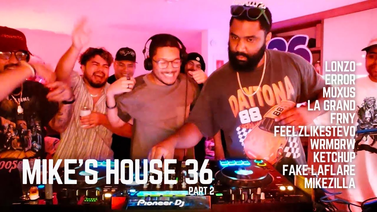 Mike's House 36 (part 2) | ft. the whole gang and new friends | Breakbeat, Hardgroove, Tech House