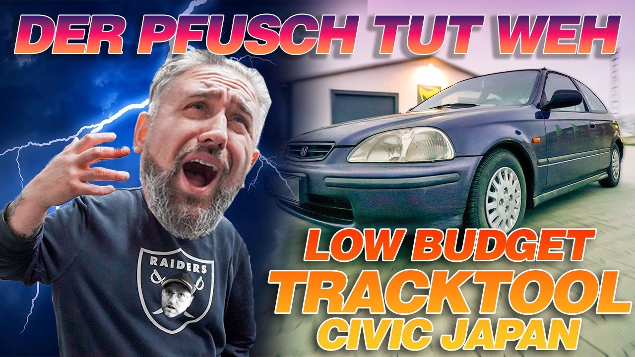 Spachtel & Karosserie Pfusch wie ein Ostblock Autohändler am Civic !