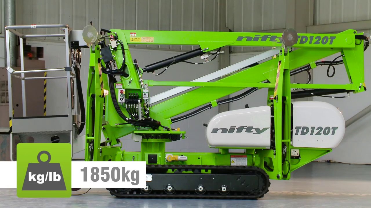 TD120T Product Video  Track Drive Access Platform from Niftylift
