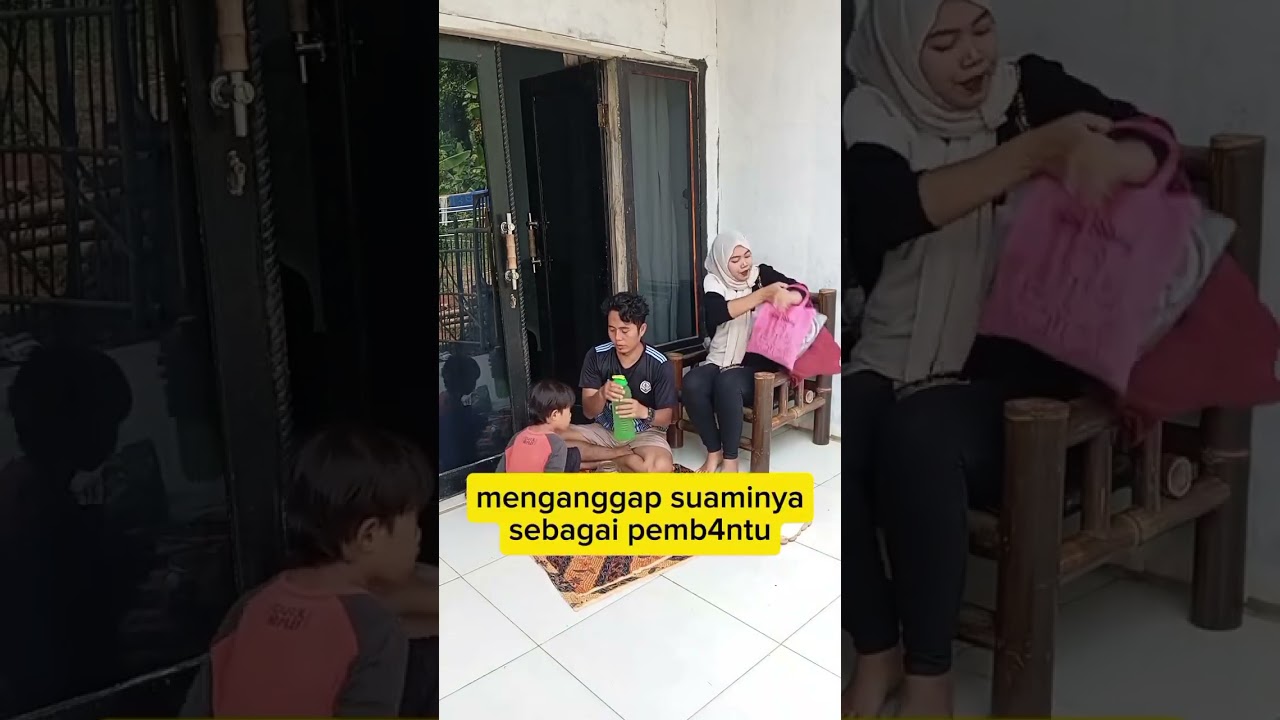 Karma isteri yang angkuh kepad4 suami 😁 #komedi #lucu