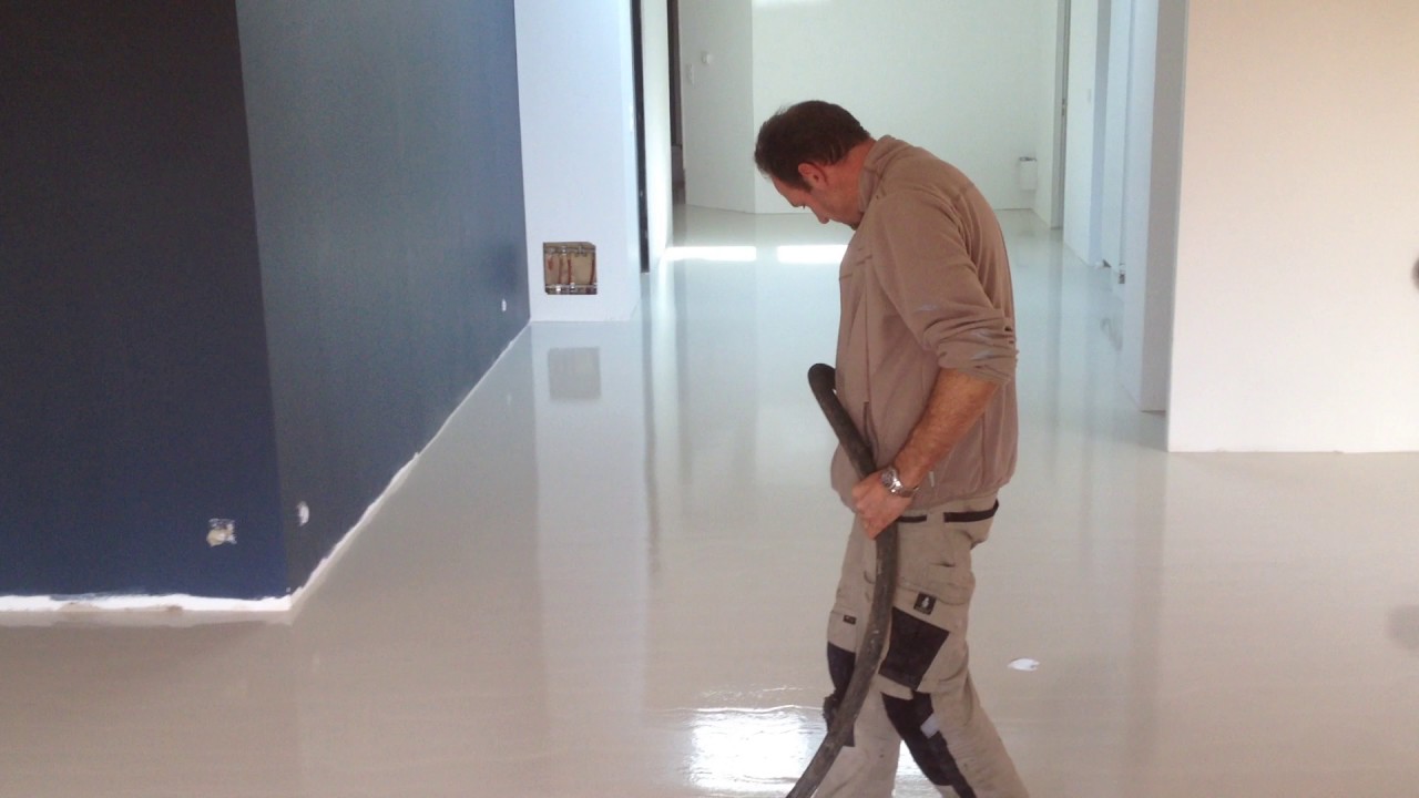 Entreprise REVERTE : Coloration de sol weber floor