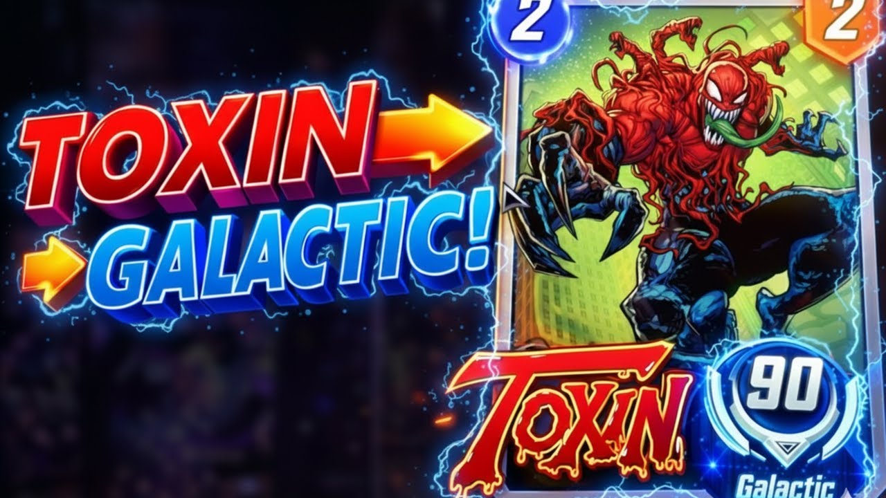 Toxin Deck in Galactic Rank !! - Marvel Snap