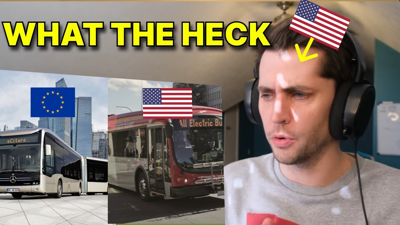 American reacts to Why American Buses Are Just Worse
