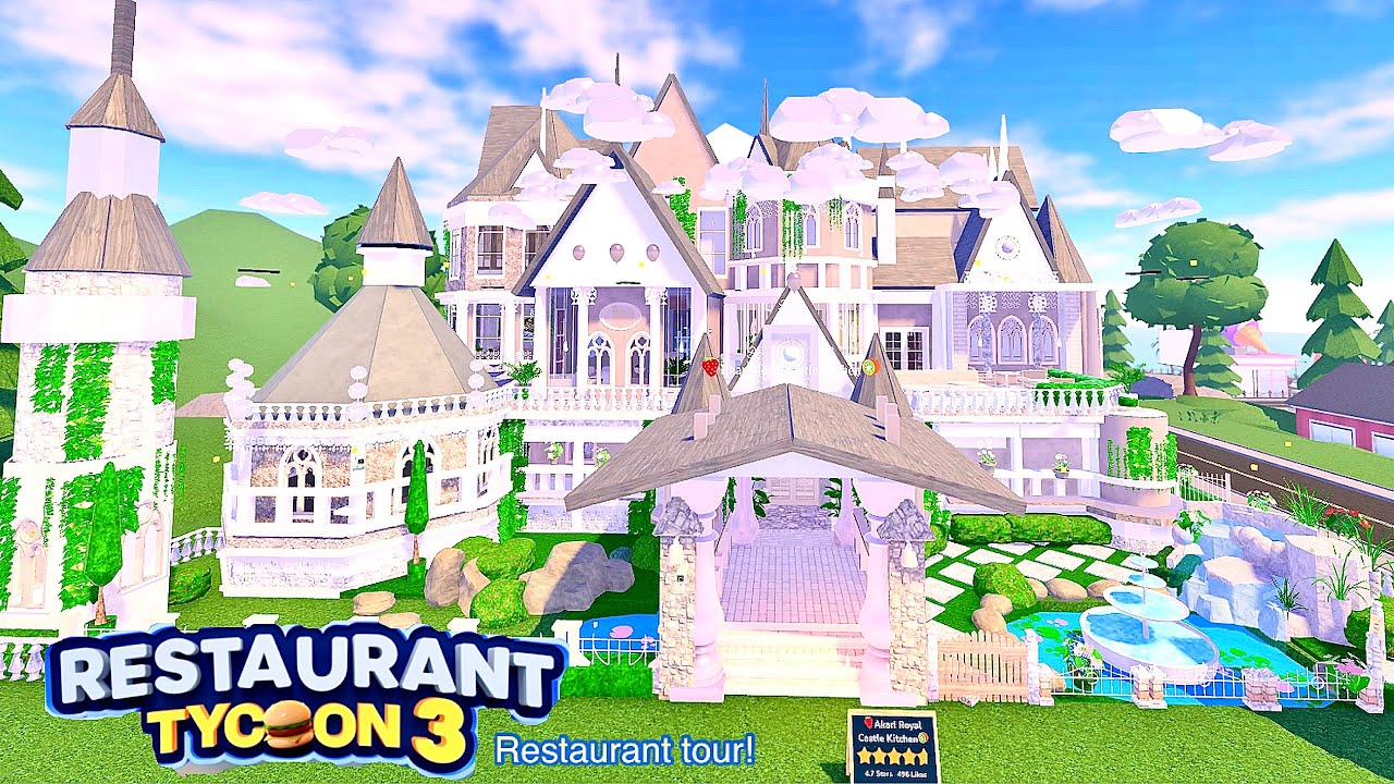 ✨🍽️Restaurant tycoon 3 | Tour |🍰✨