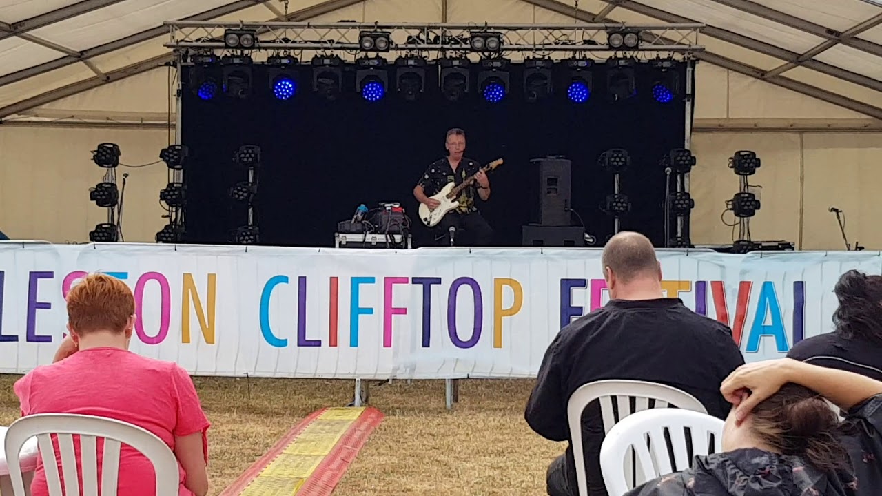 TRAVEL BACK at the Gorleston Clifftop Festival 2018 playing Caroline by Status Quo.