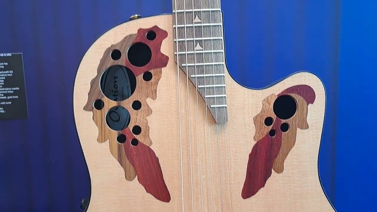 Ovation Guitars Booth Tour at Guitar Summit 2024