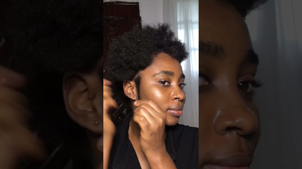 10 months natural hair length check after transitioning 