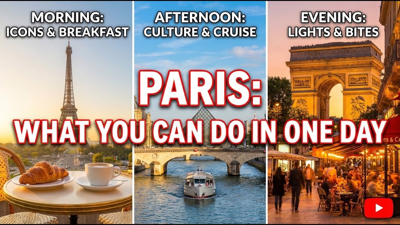 🔥🌹One Day in Paris | What You Can Do.