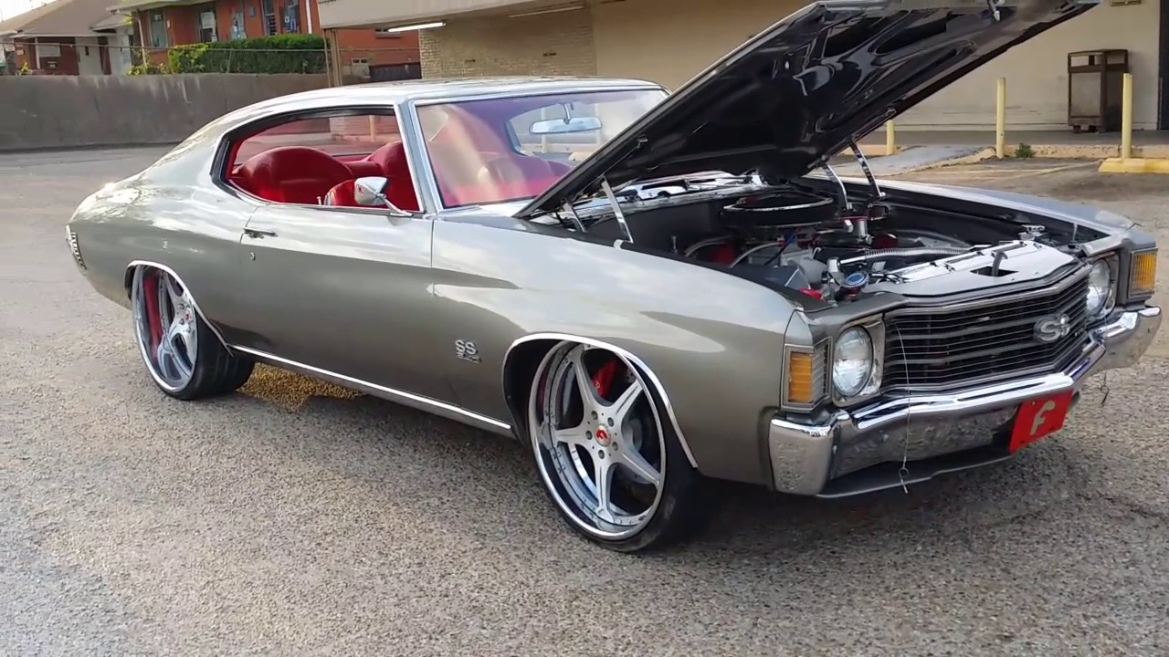 D Town ShowOffz....Bloody 71' Chevelle SS