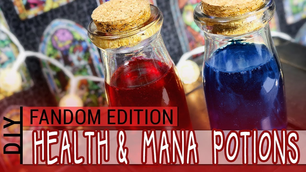 DIY : Custom Health & Mana Potions : FANDOM EDITION
