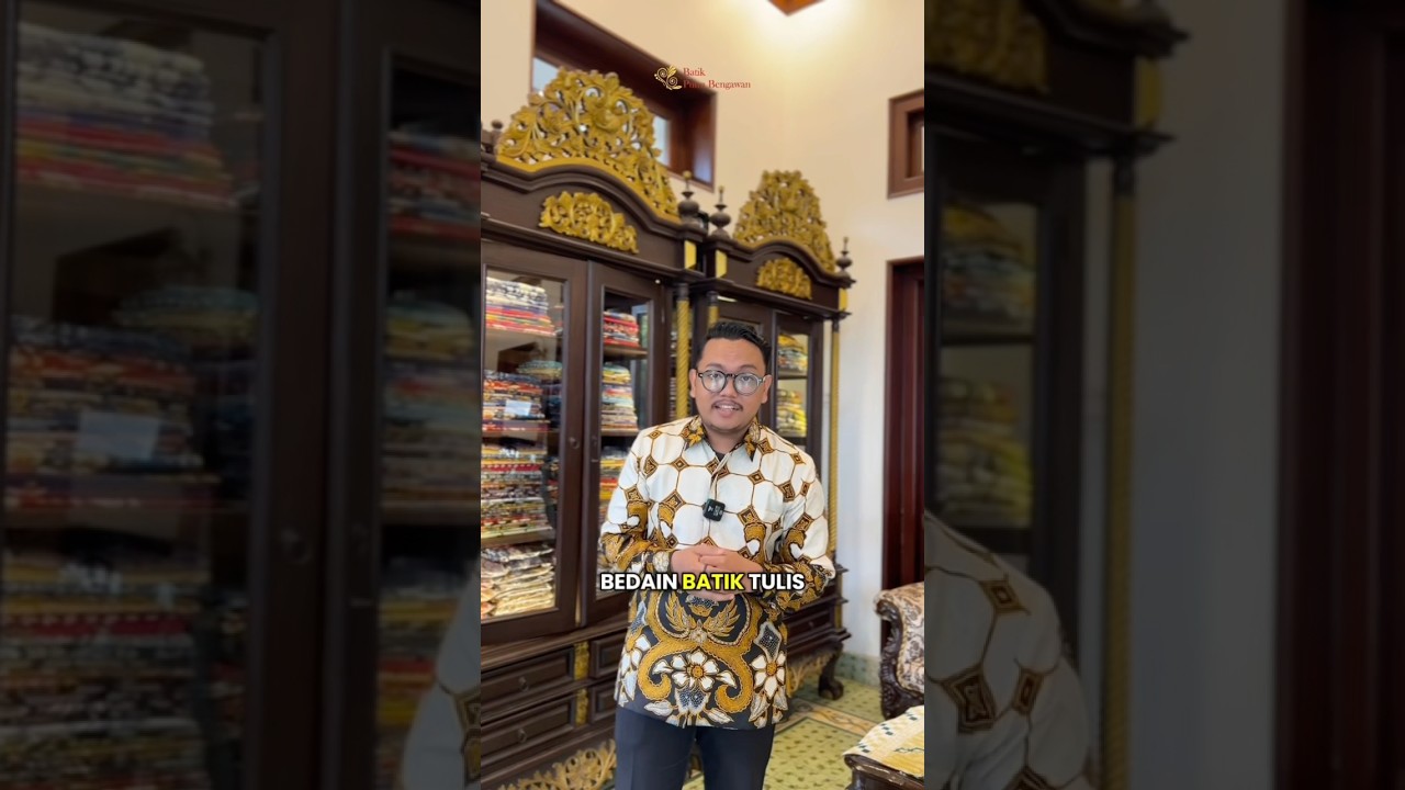 Perbedaan batik tulis dengan batik cap