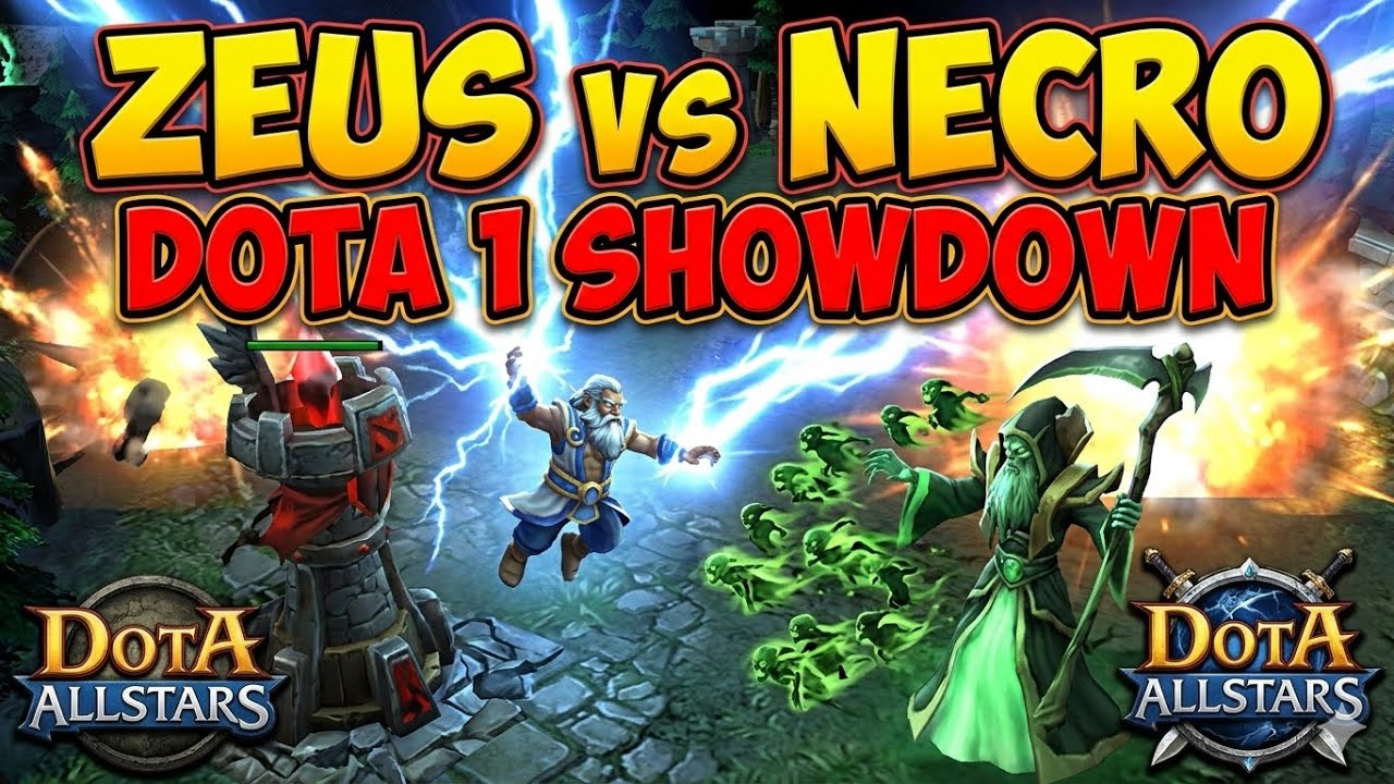 Zeus + Necro = 0% Survival Rate (The Global Scythe Strategy) #atinad #dota #warcraft