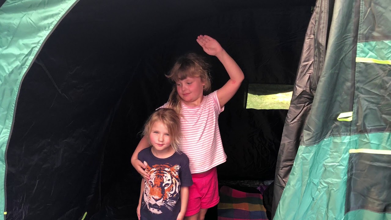 Coleman Valdes 6 Person Inflatable Tent Review  2019 (Black Out bedrooms)