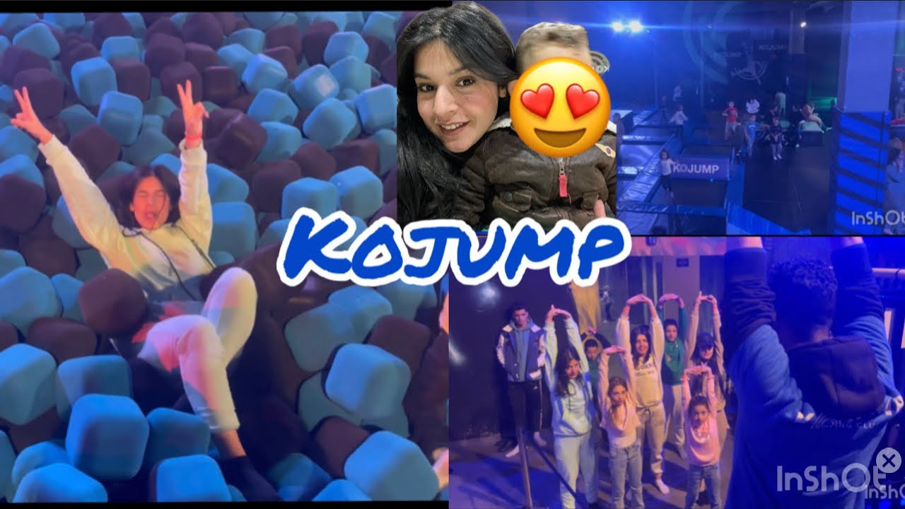 Kojump bouskoura 🧗‍♀️نهار غزال مع عائلتي 💕رجعنا للصغر|فكرة واعرة فين تخرجو نتوما و وليداتكم