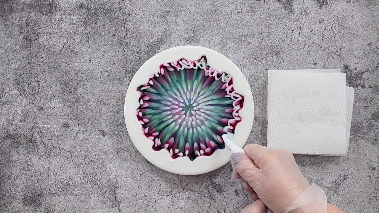 #1840 A Very Different Looking Resin Fairy Flower This Time