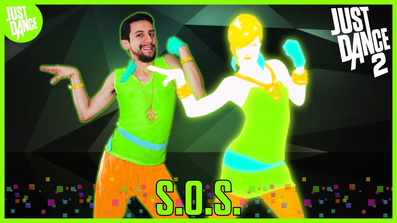 Just Dance 2 | S.O.S. - Rihanna | Полное геймплей.