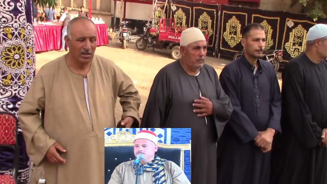 عزاء الحاج حسينى حافظ ندا الشيخ يوسف الفشنى سورة ال عمران قصربغداد تصويراحمدحمدى السحيتى 01281715735