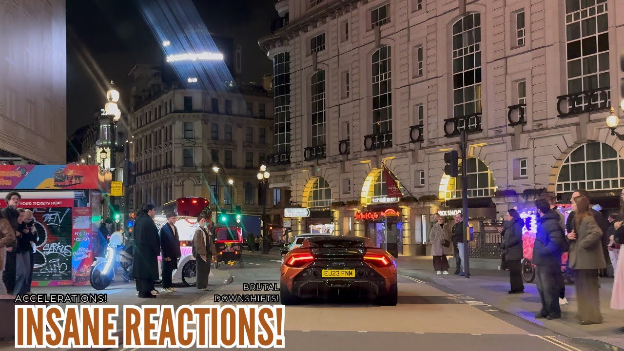 INSANE Lamborghini Huracan TECNICA Drive! *Loud Accelerations & Public Reactions!